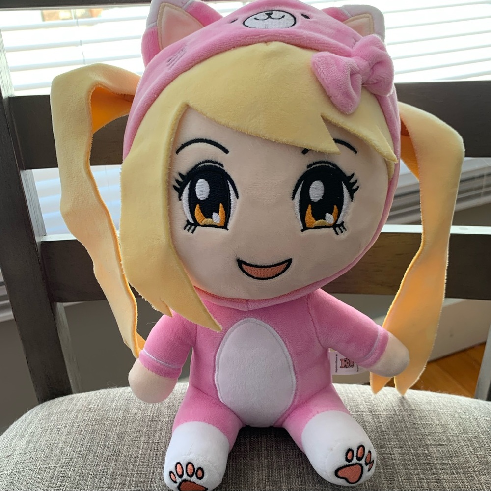 Inquisitor Master Sleepover Alex Pink Cat Plush